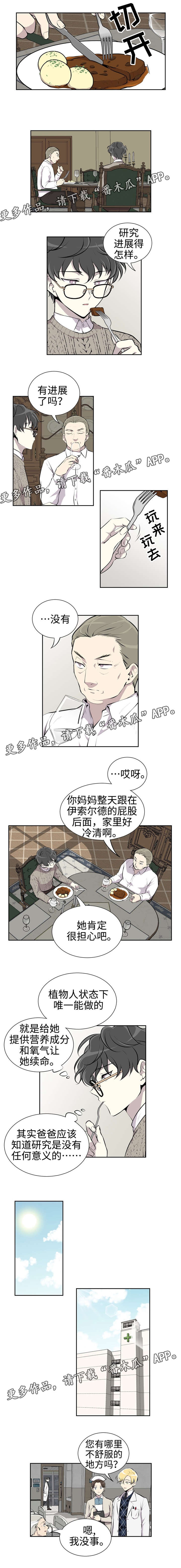 《伪装的目的》漫画最新章节第7章：眼镜免费下拉式在线观看章节第【3】张图片