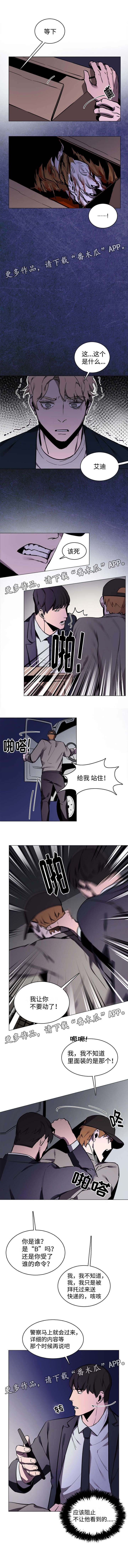 《随行护卫》漫画最新章节第14章：第二次收到快递免费下拉式在线观看章节第【3】张图片