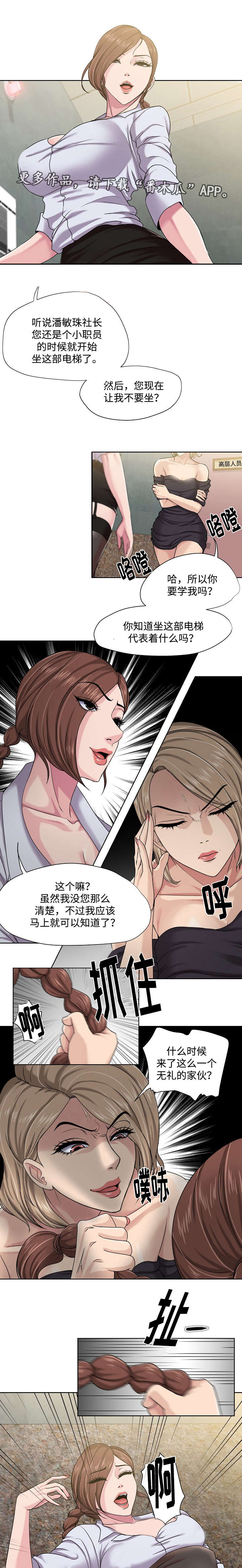 《升迁密谋》漫画最新章节第11章：无礼免费下拉式在线观看章节第【2】张图片