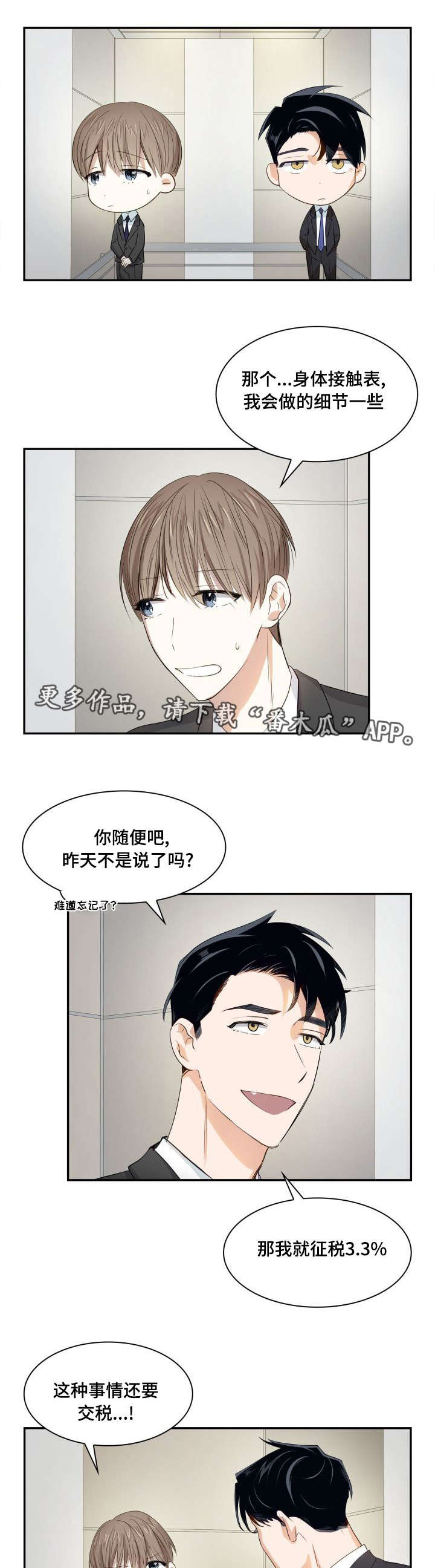 《囚禁目的》漫画最新章节第20章：什么关系免费下拉式在线观看章节第【4】张图片