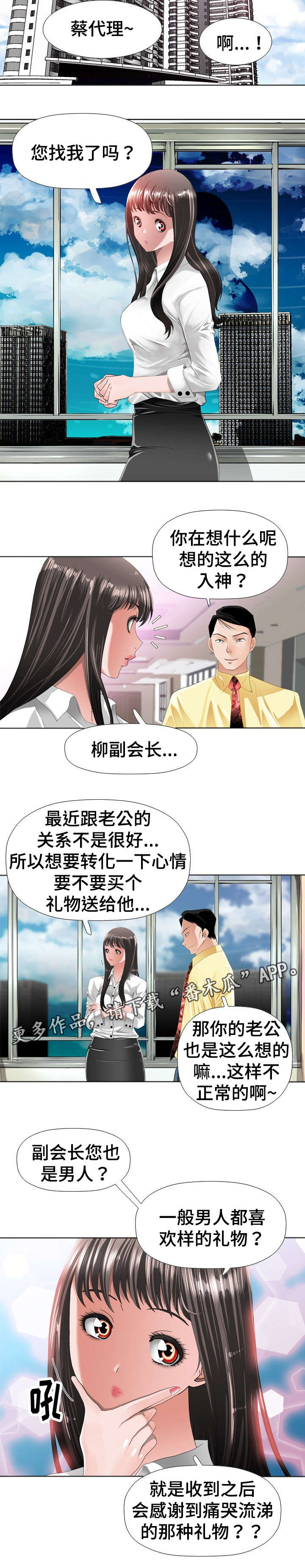 《智慧大楼》漫画最新章节第25章：恋人免费下拉式在线观看章节第【4】张图片