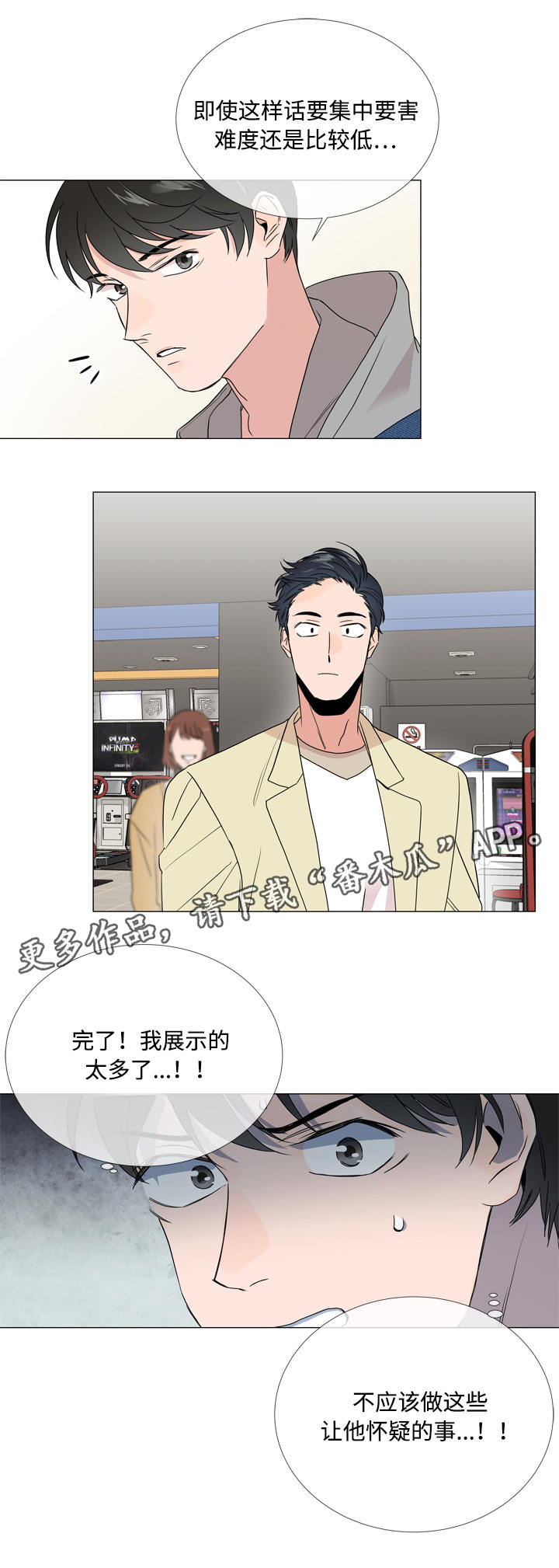 《目标人员》漫画最新章节第8章：游戏厅免费下拉式在线观看章节第【2】张图片