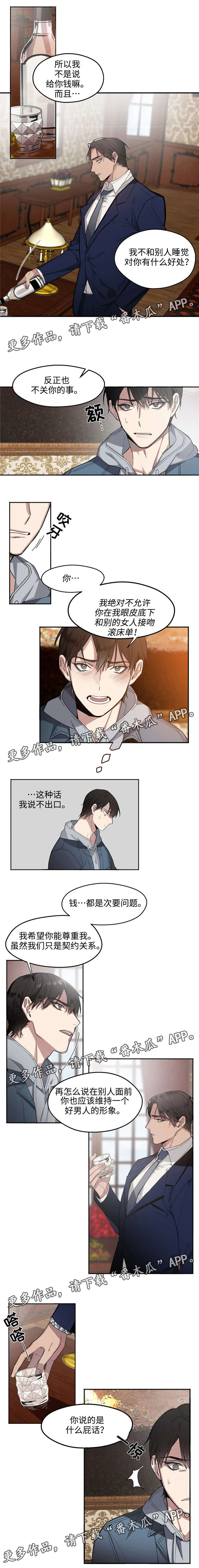 《合约婚事》漫画最新章节第6章：条件免费下拉式在线观看章节第【2】张图片