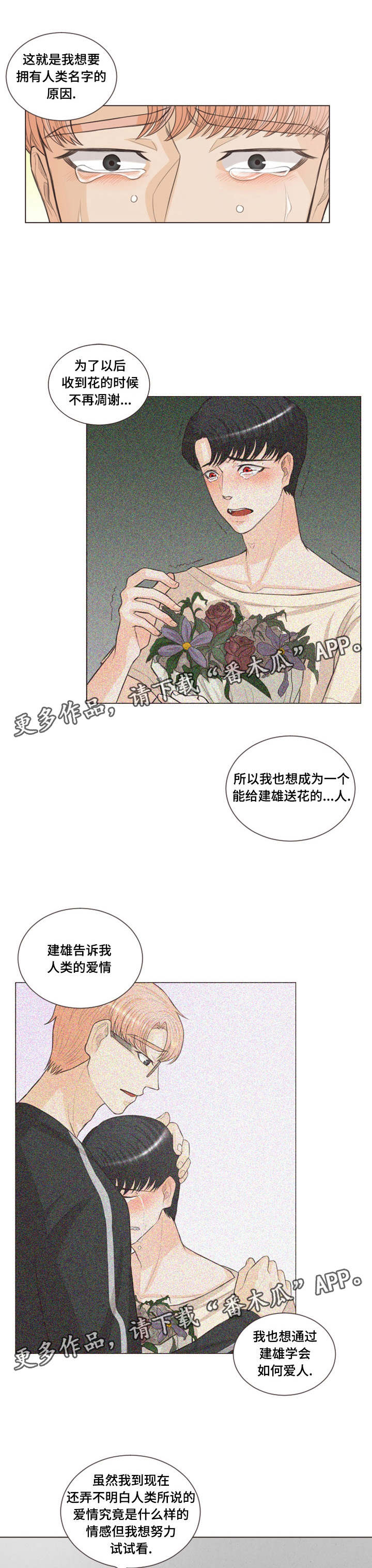 《人鬼结界》漫画最新章节第25章：类似爱情免费下拉式在线观看章节第【3】张图片