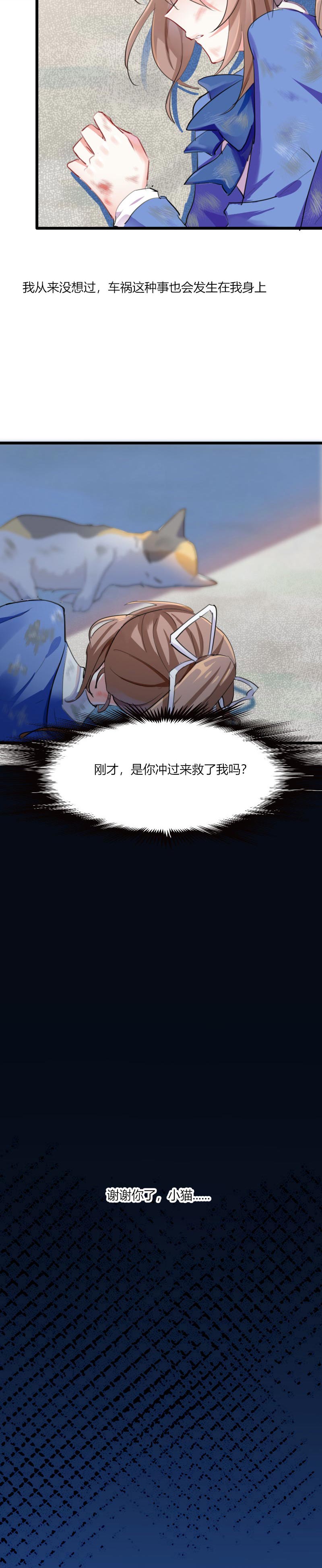 《救命，我的男票是妖怪》漫画最新章节第2章：天降喵神？免费下拉式在线观看章节第【7】张图片