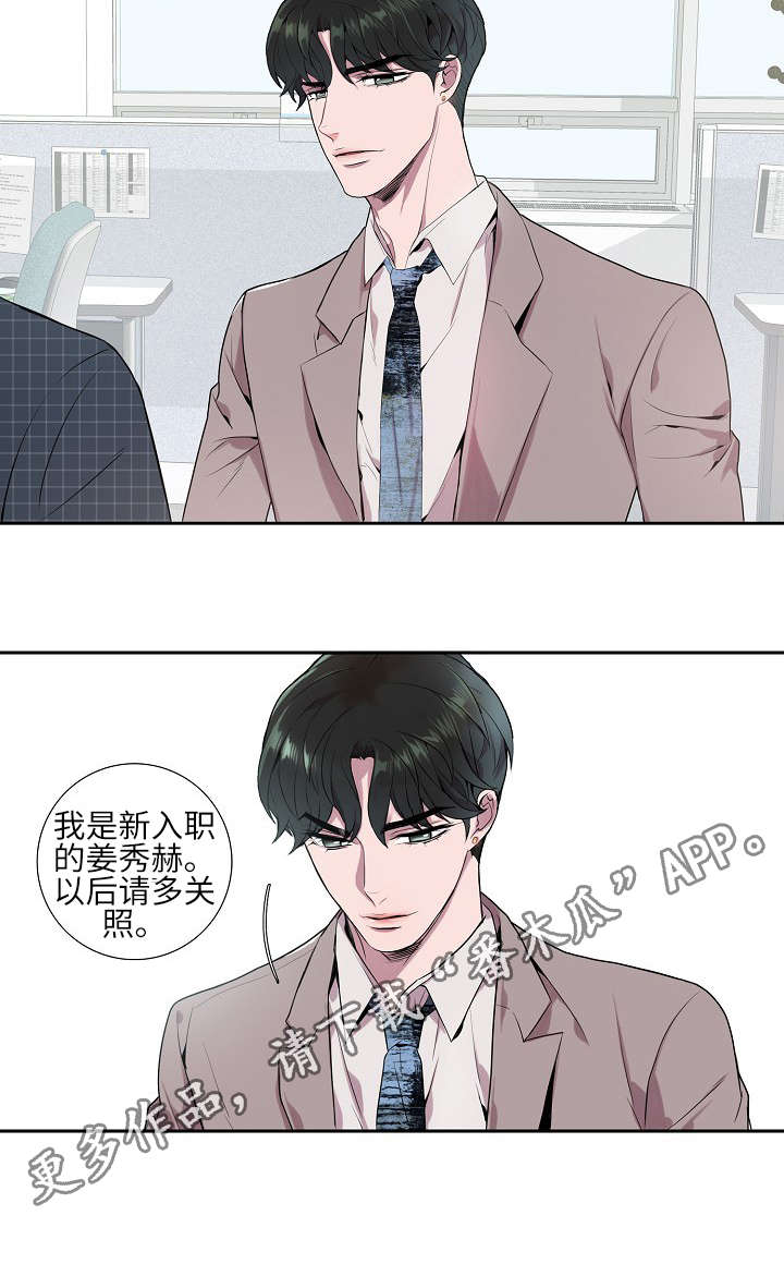 《矛盾关系》漫画最新章节第8章：新人免费下拉式在线观看章节第【1】张图片