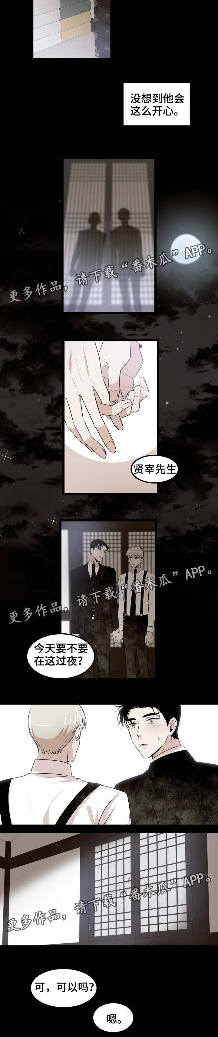 《忘忧蜡烛》漫画最新章节第22章：过夜吗免费下拉式在线观看章节第【1】张图片