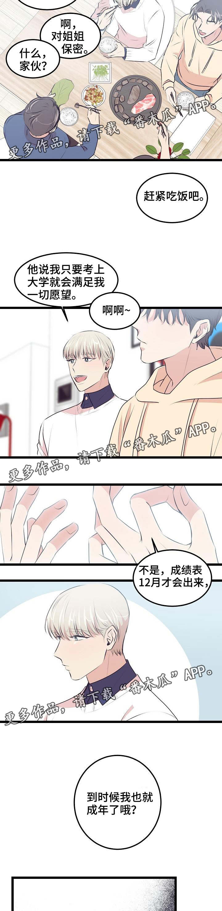 《忘忧蜡烛》漫画最新章节第25章：成年了免费下拉式在线观看章节第【4】张图片