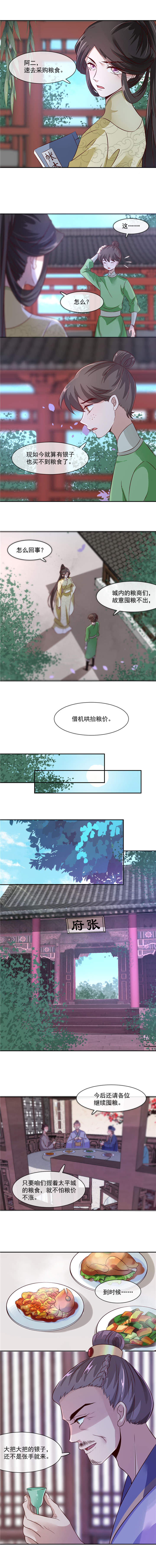 《将军的小宠医》漫画最新章节第33章：赈灾的余粮免费下拉式在线观看章节第【1】张图片