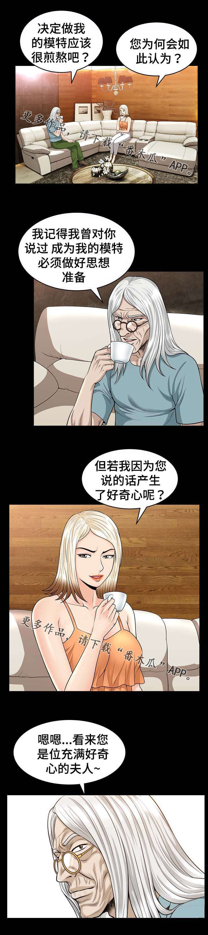 《洛杉矶遭遇》漫画最新章节第44章：模特免费下拉式在线观看章节第【10】张图片