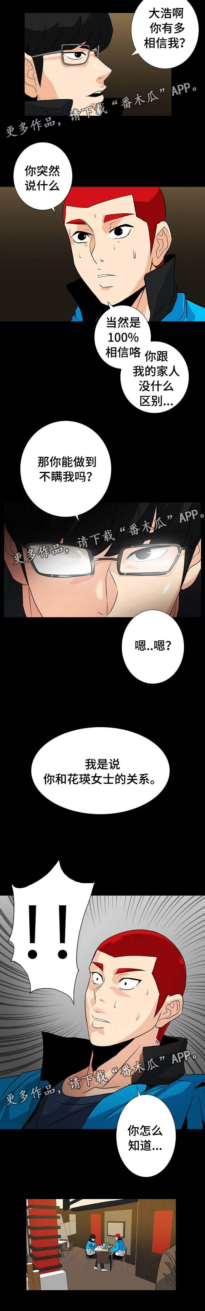 《密谋揭发》漫画最新章节第23章：果然朋友发现了免费下拉式在线观看章节第【5】张图片