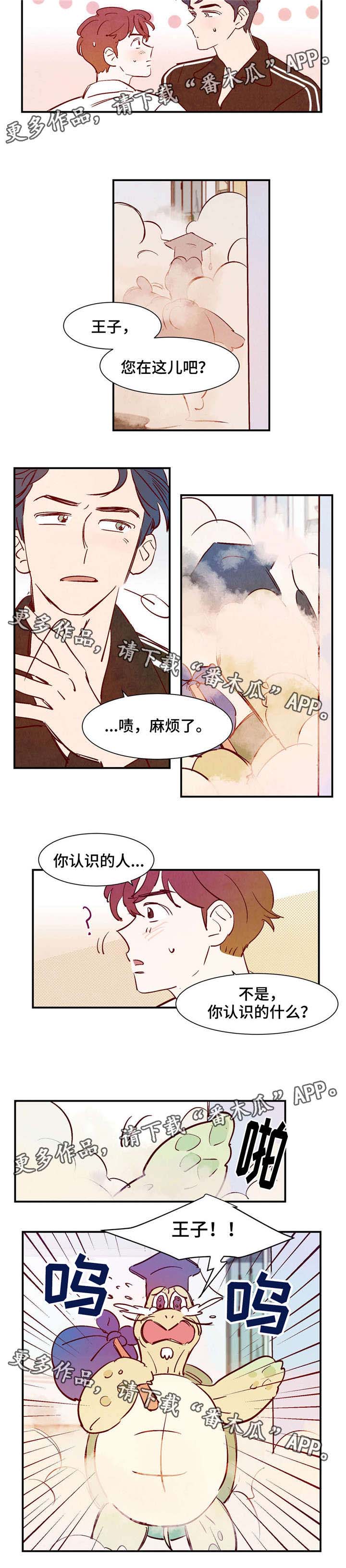 《寻鳞之旅》漫画最新章节第18章：会说话的乌龟免费下拉式在线观看章节第【4】张图片