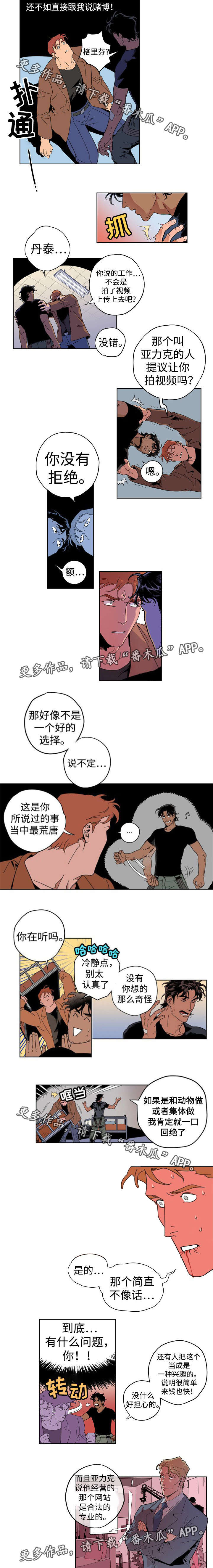 《合作拍摄》漫画最新章节第12章：出卖自己免费下拉式在线观看章节第【6】张图片