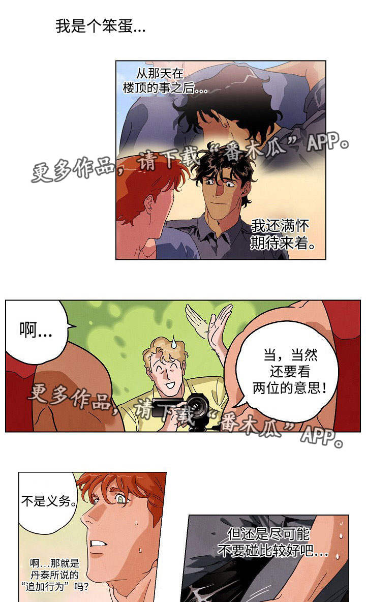 《合作拍摄》漫画最新章节第28章：追加行为免费下拉式在线观看章节第【7】张图片