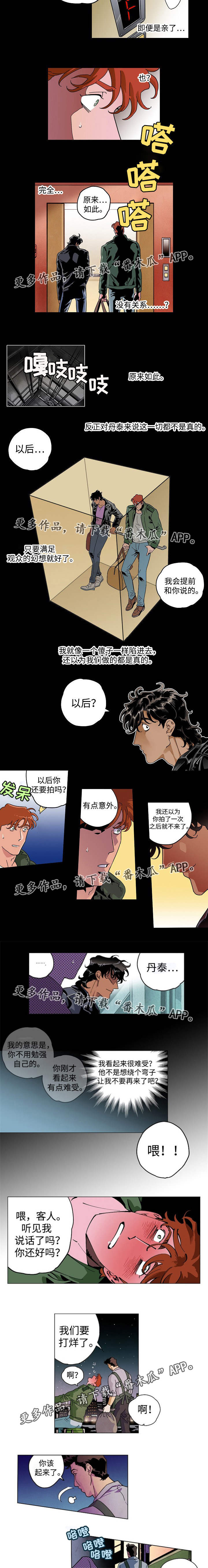 《合作拍摄》漫画最新章节第29章：变的尴尬免费下拉式在线观看章节第【3】张图片