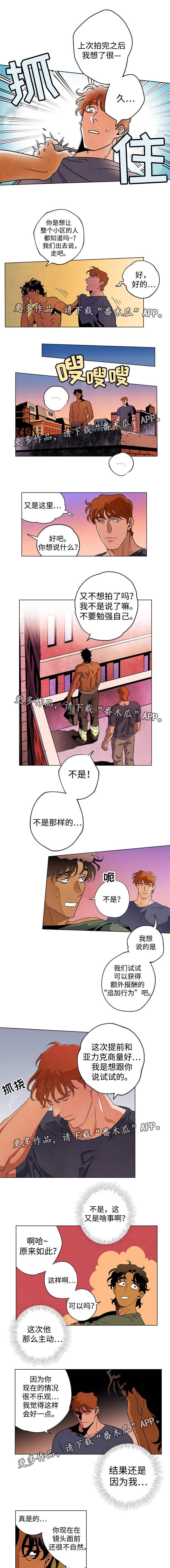 《合作拍摄》漫画最新章节第33章：不必担心免费下拉式在线观看章节第【3】张图片