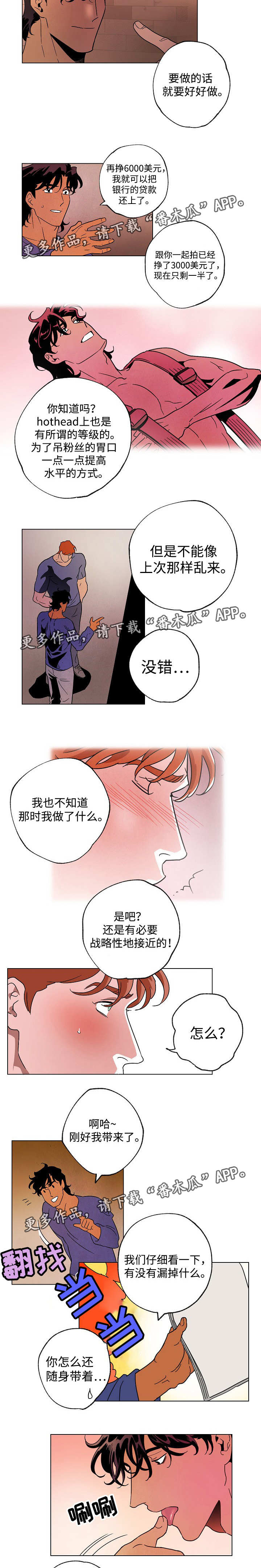 《合作拍摄》漫画最新章节第42章：排练拍摄免费下拉式在线观看章节第【3】张图片