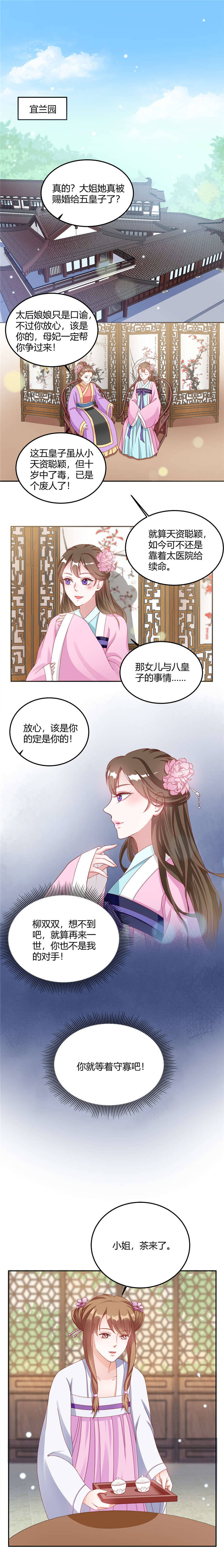 《六宫风华》漫画最新章节第10章：自有打算免费下拉式在线观看章节第【4】张图片