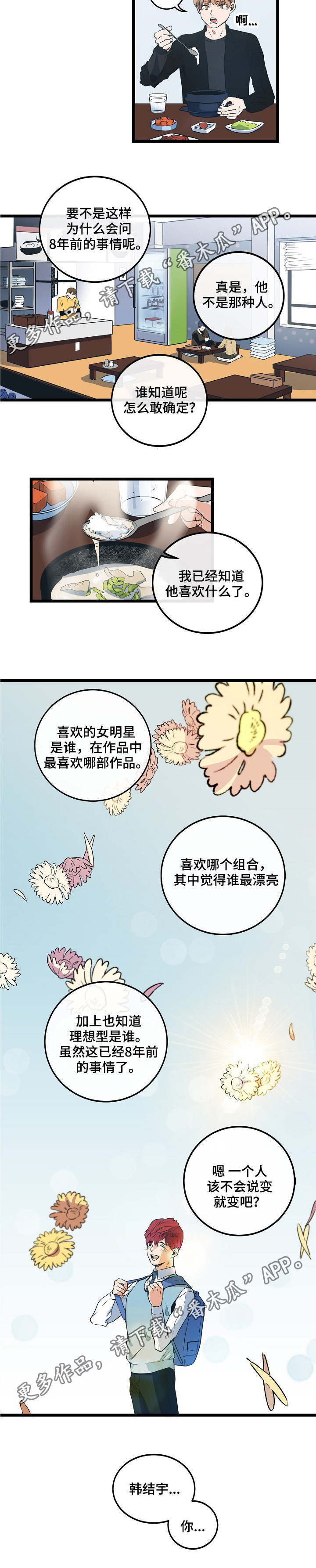 《思忆情深》漫画最新章节第10章：很了解他免费下拉式在线观看章节第【2】张图片