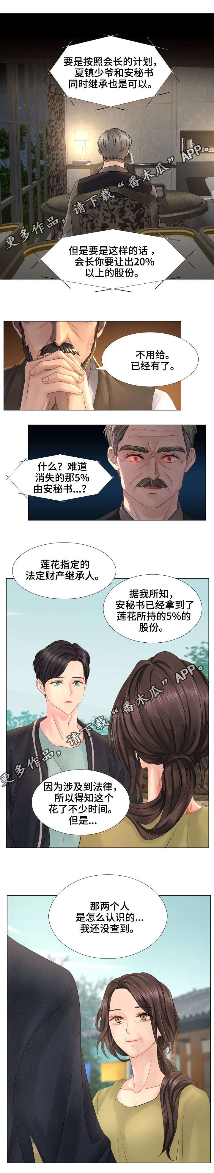 《私岛别墅》漫画最新章节第39章：法定财产继承人免费下拉式在线观看章节第【2】张图片