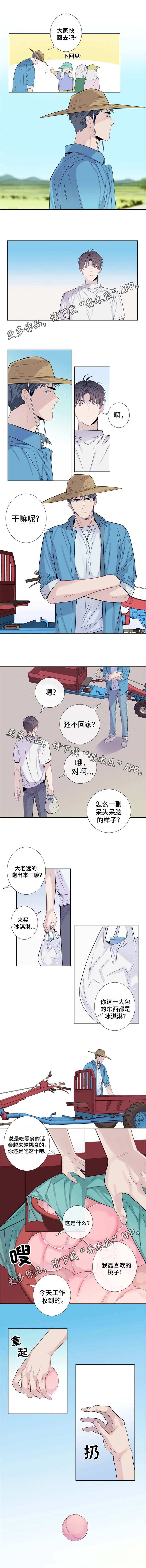 《田园一夏》漫画最新章节第13章：乐于助人免费下拉式在线观看章节第【1】张图片