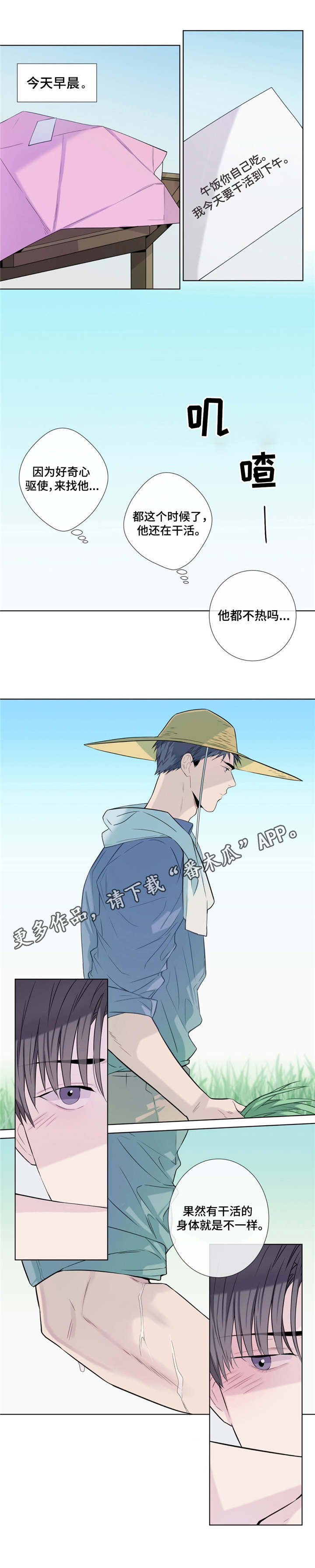 《田园一夏》漫画最新章节第17章：打听免费下拉式在线观看章节第【5】张图片