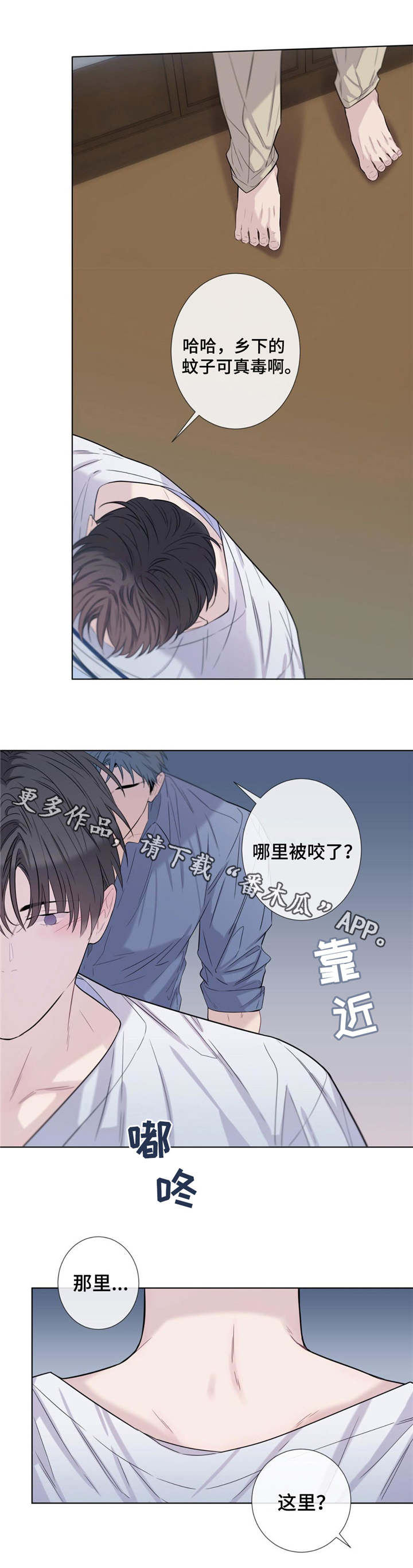 《田园一夏》漫画最新章节第19章：毒蚊子免费下拉式在线观看章节第【2】张图片