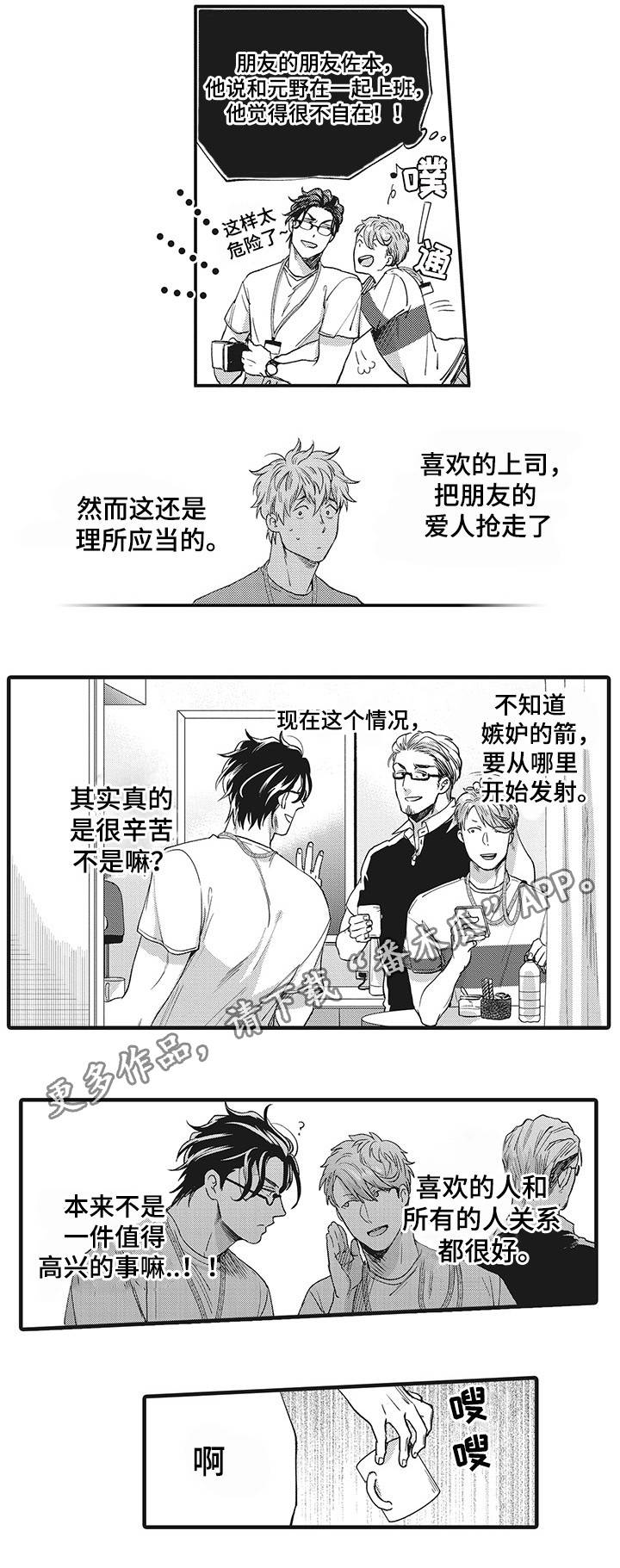 《职场限定》漫画最新章节第13章：危险的类型免费下拉式在线观看章节第【4】张图片