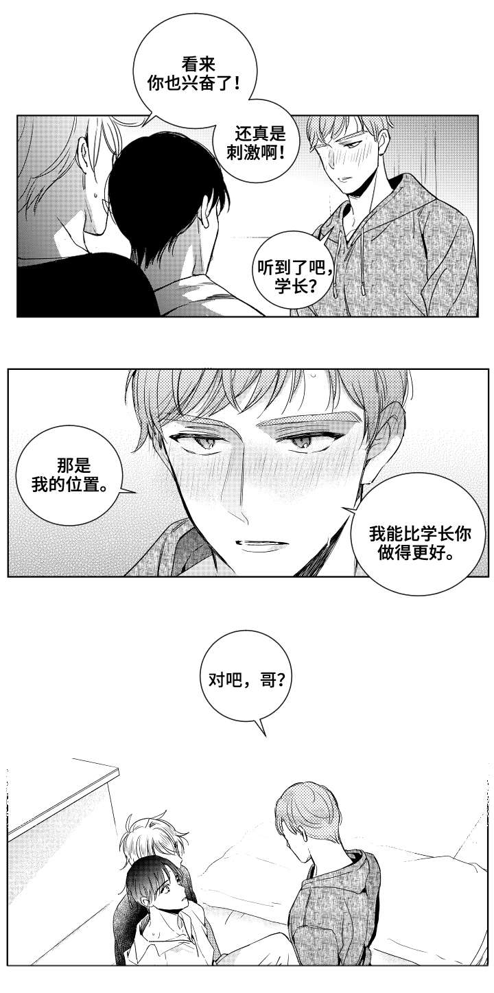 《甜蜜社团》漫画最新章节第22章：嫉妒免费下拉式在线观看章节第【5】张图片