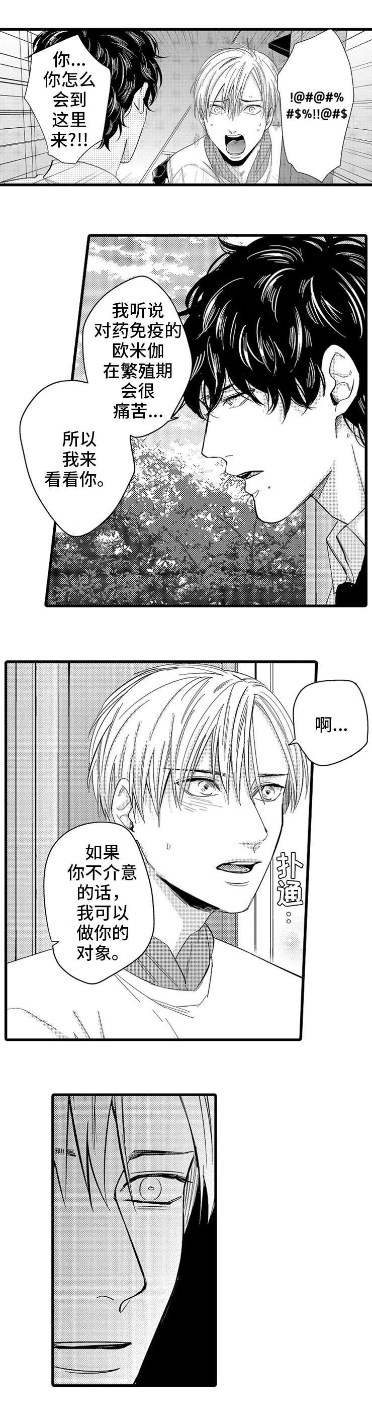 《欧米伽的谎言》漫画最新章节第2章：对象免费下拉式在线观看章节第【1】张图片