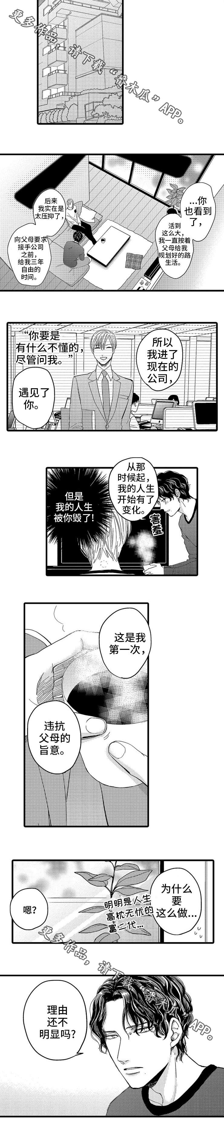 《欧米伽的谎言》漫画最新章节第9章：表露心意免费下拉式在线观看章节第【6】张图片