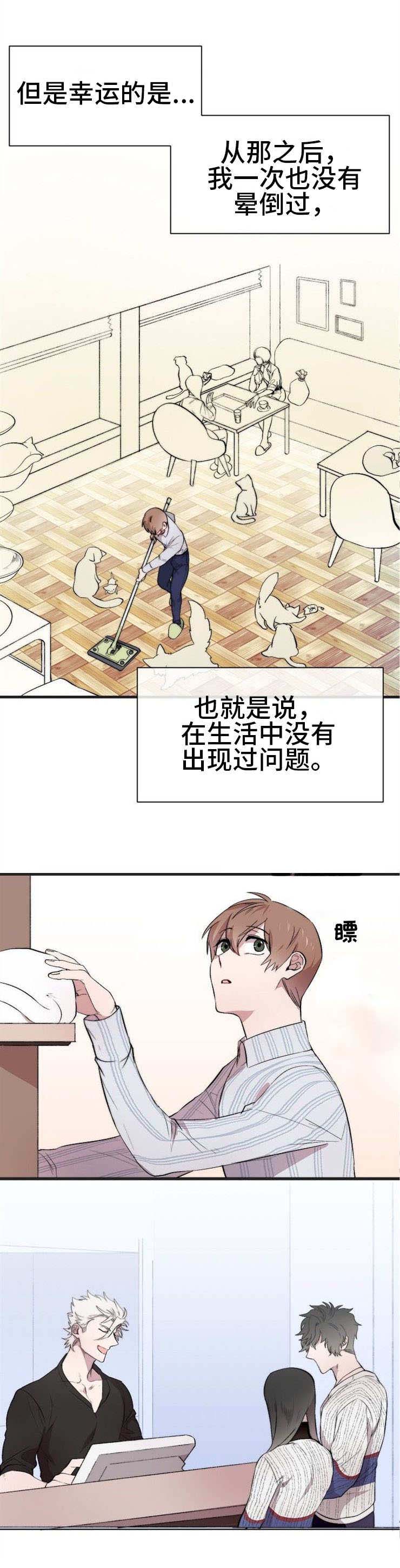 《魔力预警》漫画最新章节第2章：猫咪咖啡店免费下拉式在线观看章节第【8】张图片