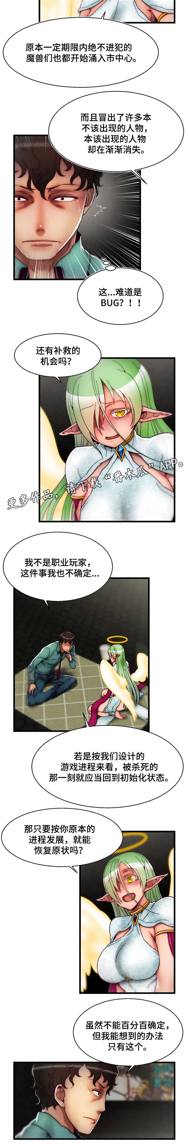 《游戏拯救者》漫画最新章节第16章：创世女神免费下拉式在线观看章节第【1】张图片