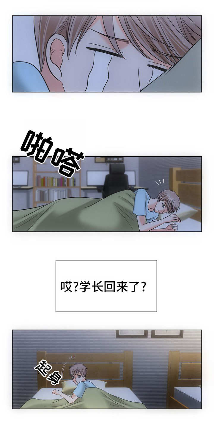 《同好公寓》漫画最新章节第2章：酒气免费下拉式在线观看章节第【4】张图片