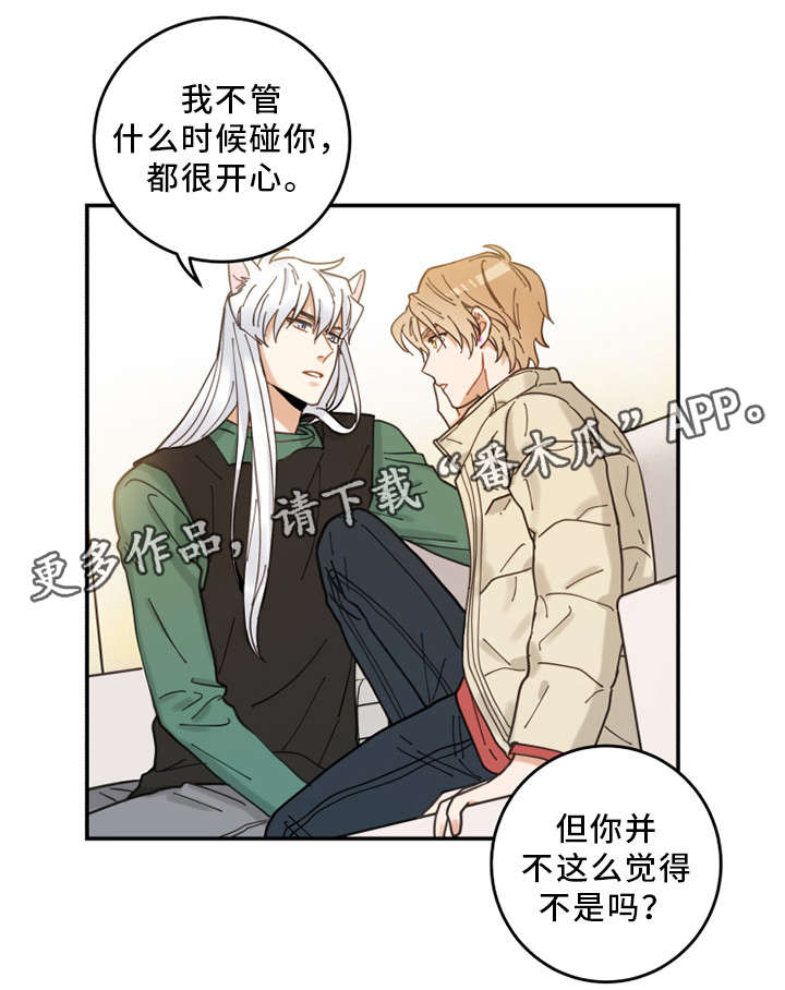 《亲爱的喵君》漫画最新章节第14章：散步免费下拉式在线观看章节第【15】张图片