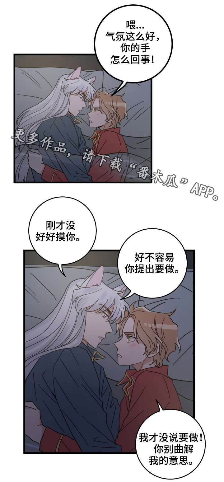 《亲爱的喵君》漫画最新章节第38章：打扰免费下拉式在线观看章节第【16】张图片