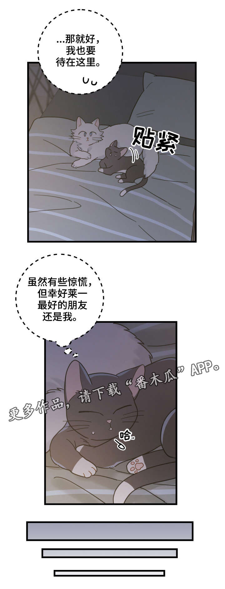 《亲爱的喵君》漫画最新章节第39章：你别走免费下拉式在线观看章节第【4】张图片