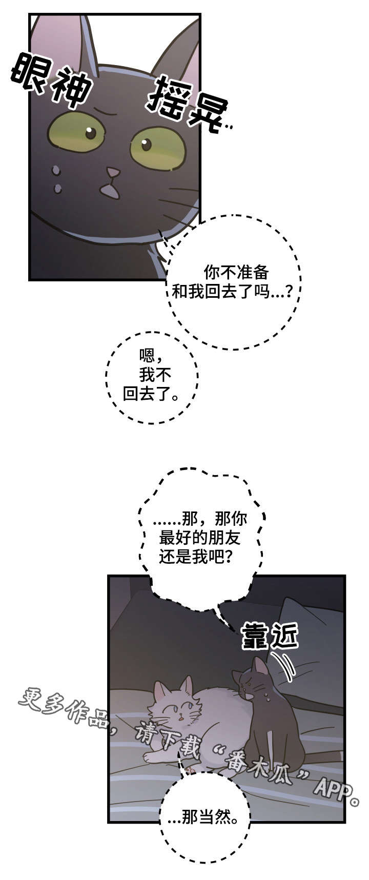 《亲爱的喵君》漫画最新章节第39章：你别走免费下拉式在线观看章节第【5】张图片