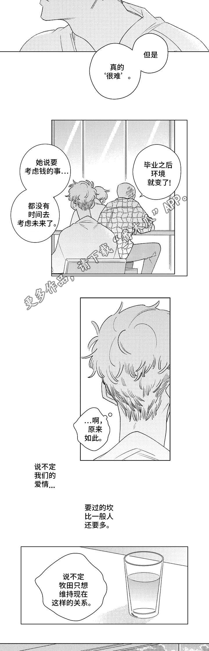 《纯情爱人》漫画最新章节第16章：找工作免费下拉式在线观看章节第【2】张图片