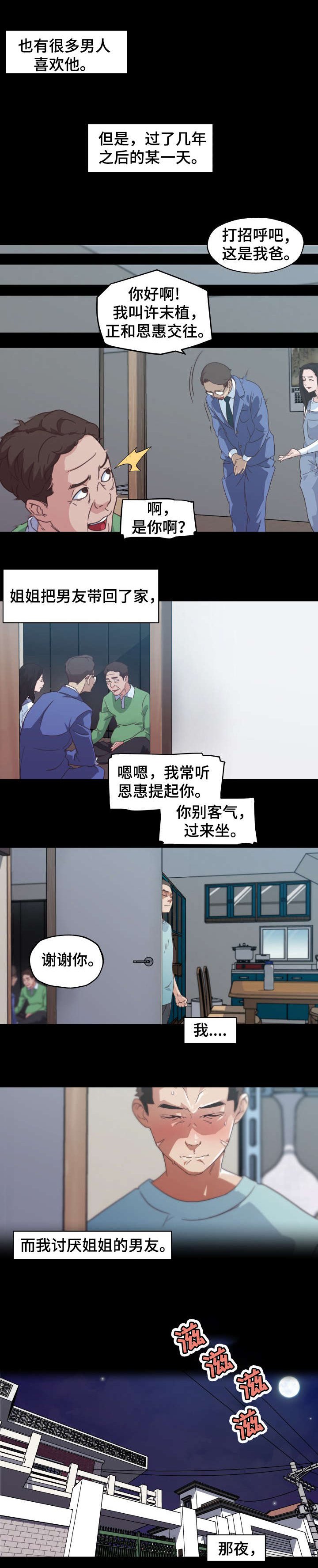 《重温故梦》漫画最新章节第3章：恩惠姐姐免费下拉式在线观看章节第【7】张图片