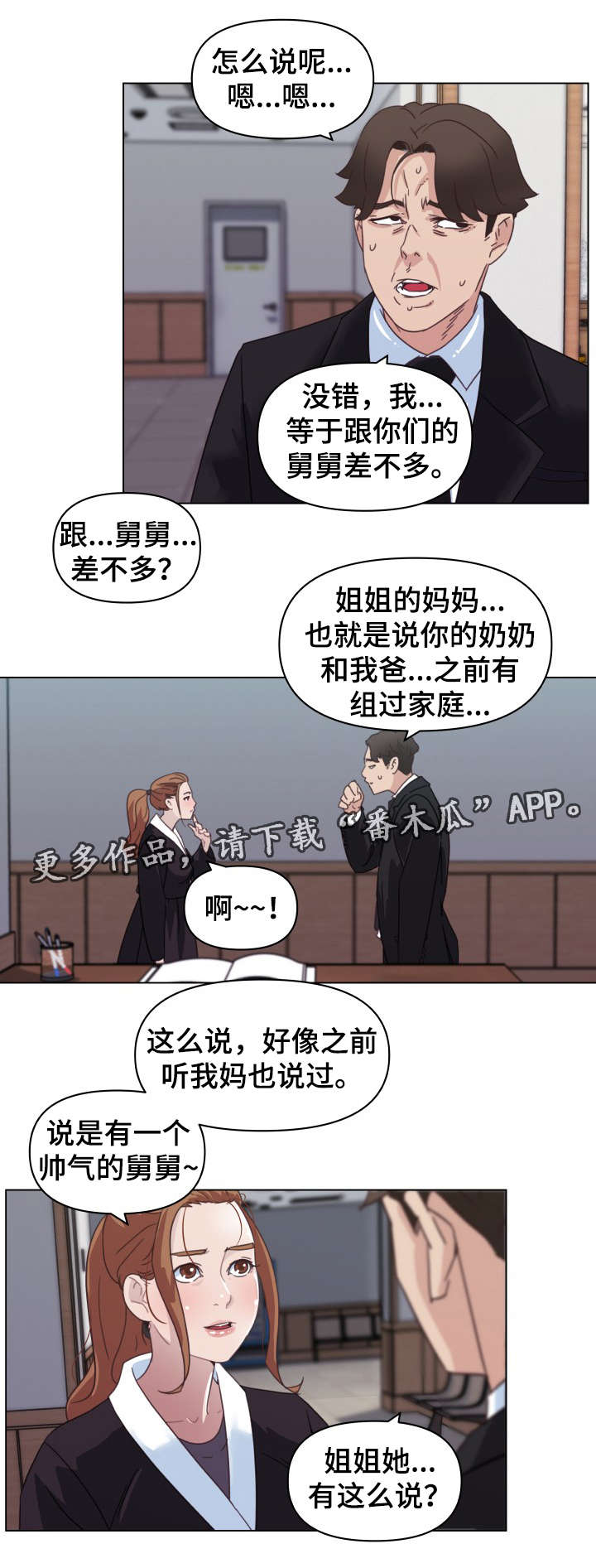 《重温故梦》漫画最新章节第7章：帅气舅舅免费下拉式在线观看章节第【3】张图片