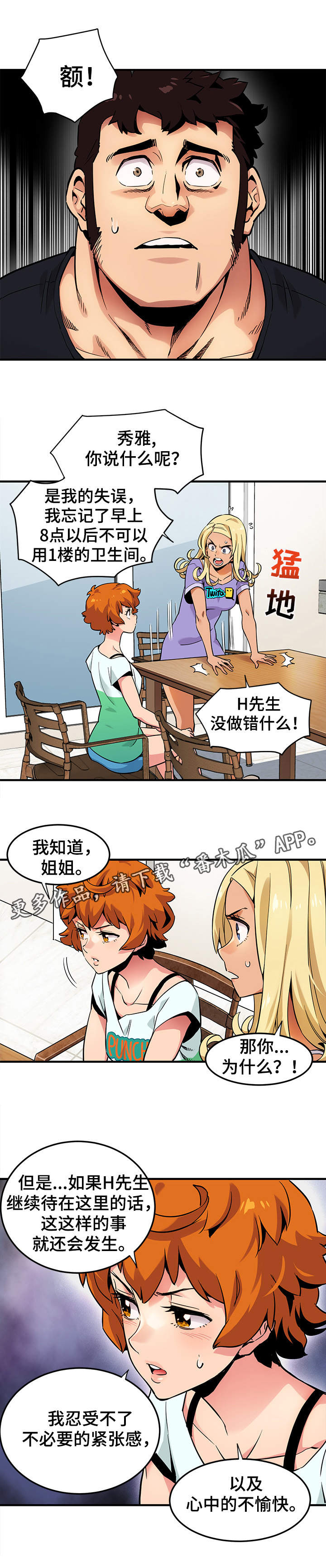 《公寓保镖》漫画最新章节第8章：报酬免费下拉式在线观看章节第【7】张图片