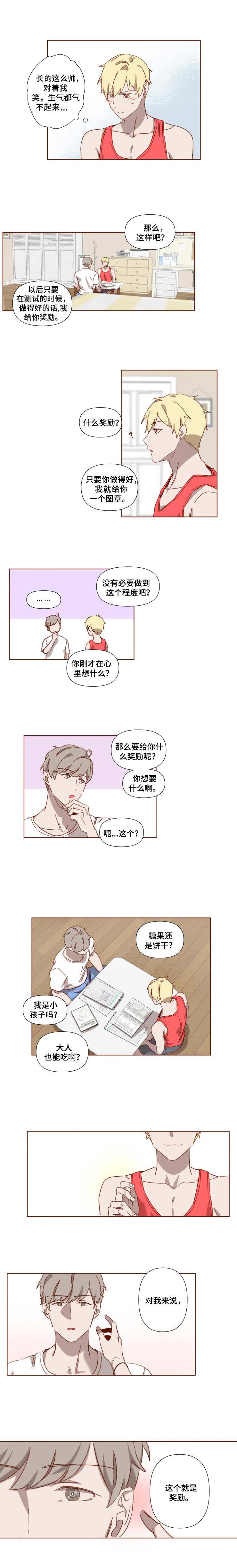 《家教奖励》漫画最新章节第2章：奖励免费下拉式在线观看章节第【2】张图片