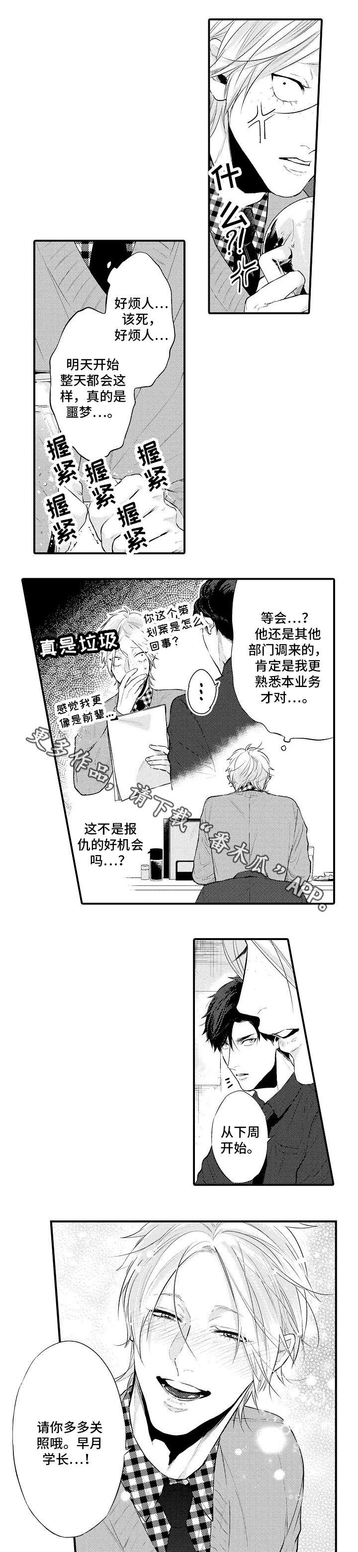 《花香信息素》漫画最新章节第5章：又开始了免费下拉式在线观看章节第【4】张图片