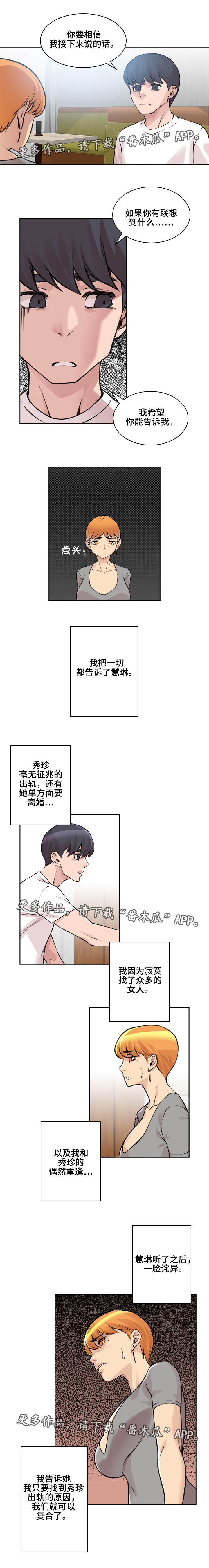 《离婚疑云》漫画最新章节第12章：一起喝酒免费下拉式在线观看章节第【5】张图片