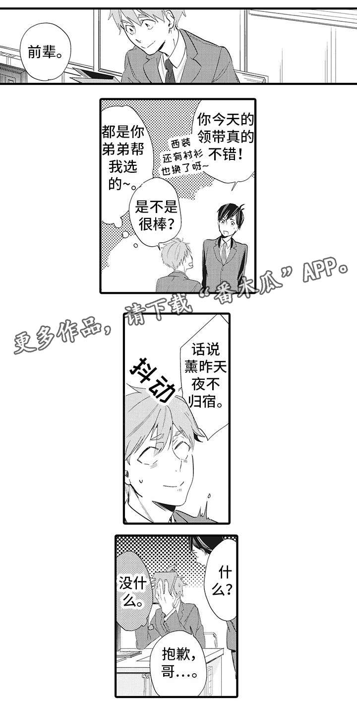 《驯服作家》漫画最新章节第20章：合适免费下拉式在线观看章节第【1】张图片