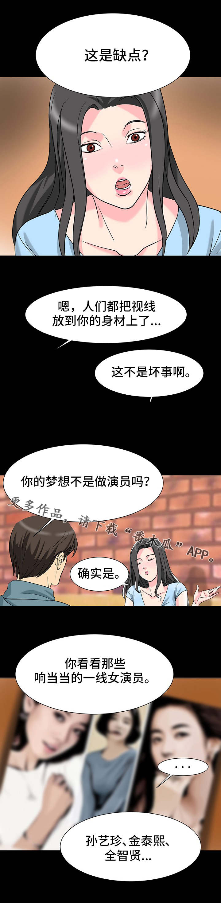 《复杂的关系》漫画最新章节第7章：身材免费下拉式在线观看章节第【2】张图片