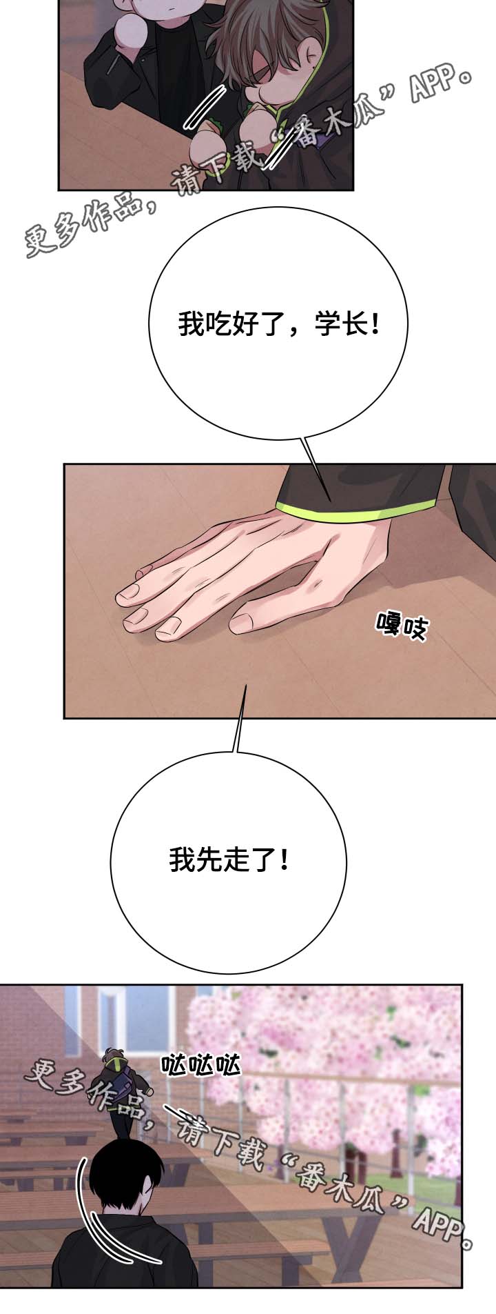 《感官味道》漫画最新章节第39章：樱花免费下拉式在线观看章节第【2】张图片