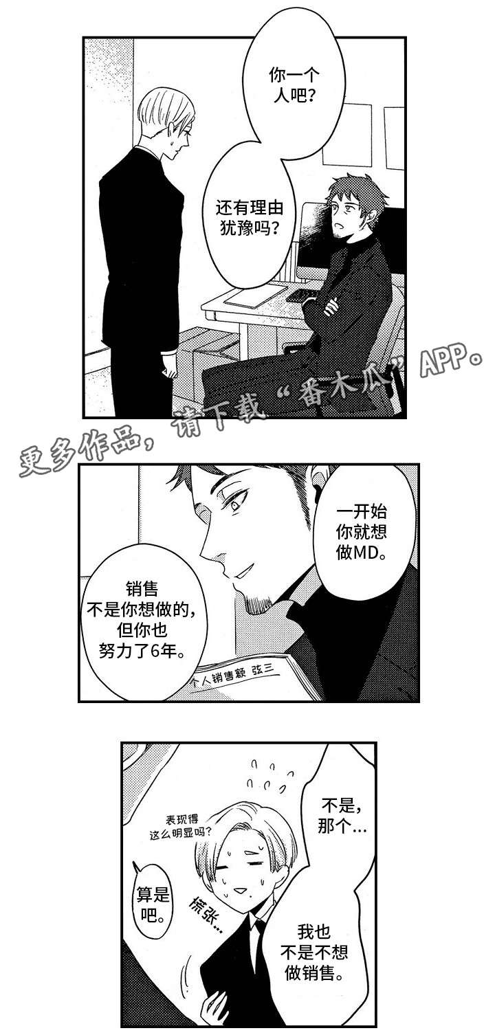 《梦想圈》漫画最新章节第22章：调任免费下拉式在线观看章节第【4】张图片