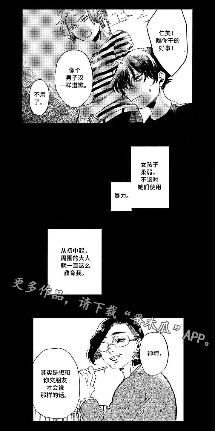 《暴烈狂》漫画最新章节第14章：童年免费下拉式在线观看章节第【2】张图片